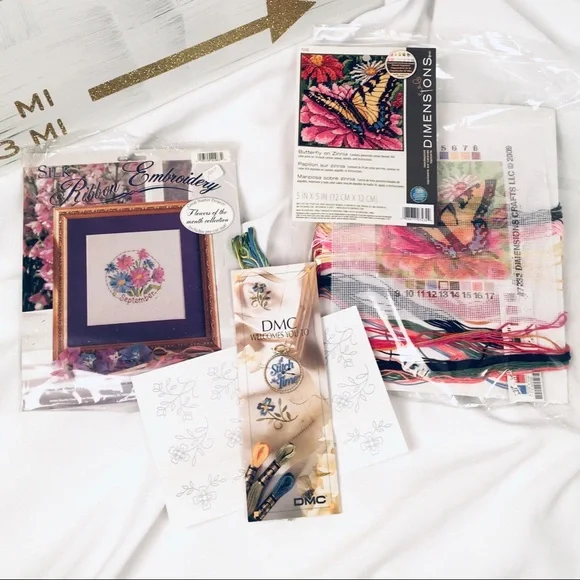 3 Kits of Needlework Craft Stitching - Picture 3 of 13